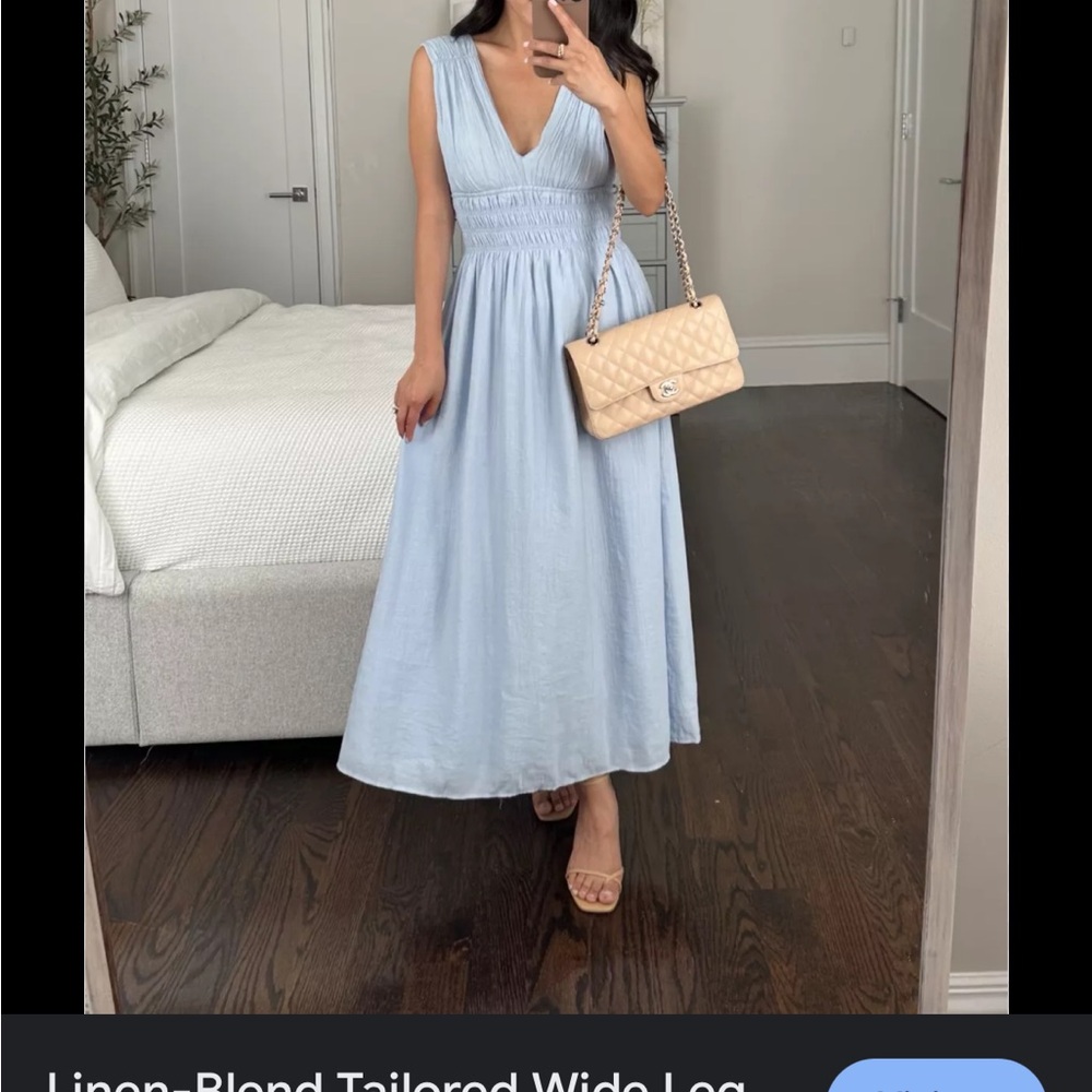 Abercrombie & Fitch Crinkle Textured Dress